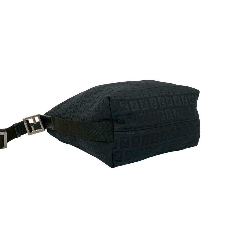 FENDI Black Leather Shoulder Bag - Picture 7 of 10